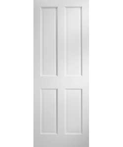 Jeld-Wen 4 Panel Preprimed Solid Interior Door