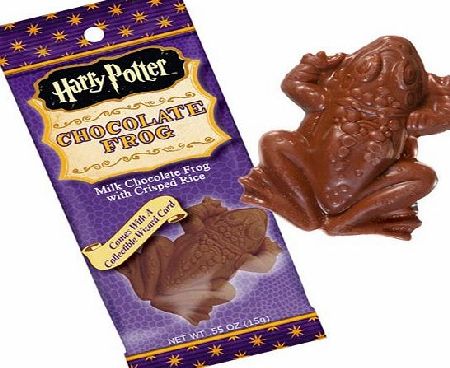 Jelly Belly Harry Potter Chocolate Frog with Wizard Trading Card (0.55oz) x1