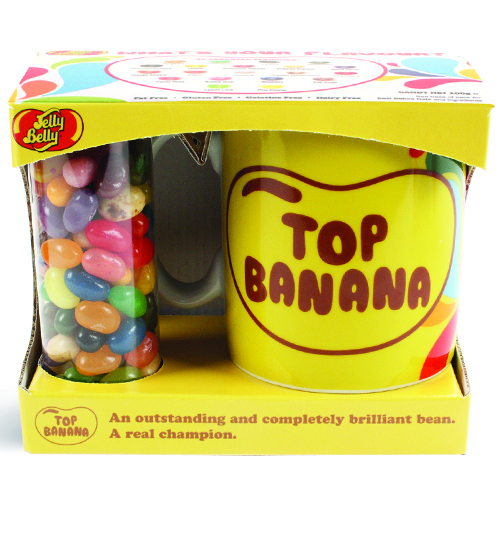 Top Banana Mug And Beans Gift Set