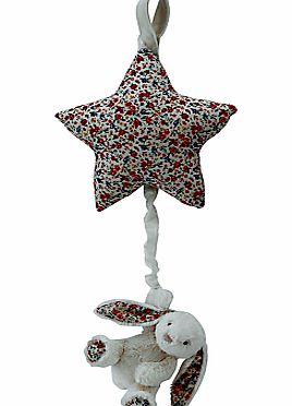 Jellycat Bashful Bunny Musical Pull Toy