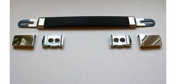 Jellyfish Audio Silver Guitar Amplifier Strap / Handle for Marshall Plexi and other amp cabinets