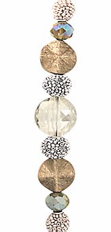 Jesse James Vanilla Bead Strand, Design 1