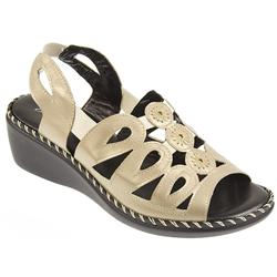 Female Jes513 Leather Upper Leather Lining Casual in Beige, Bronze, White