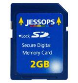 jessops Everyday SD Memory Card 2GB