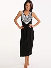 Jets, 1295[^]252312 Expose Jersey Maxi - Black and White
