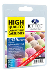 JetTec---Ink-Cartridge Epson T1291/2/3/4 Multipack Compatible Ink