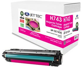 Jettec Hewlett Packard CE743A Magenta Laser Toner