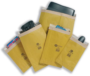 Padded Bag Envelopes No.1 Brown 165x280mm