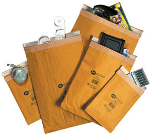 Padded Bag Envelopes No.4 Brown 225x343mm