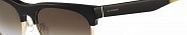 Jil Sander Ladies Black JS136S Sunglasses