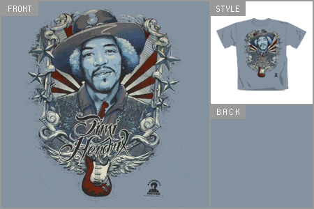 Hendrix (Hendrix Style) T-Shirt *Import*