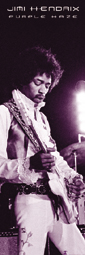 Jimi Hendrix Purple Haze Door Poster