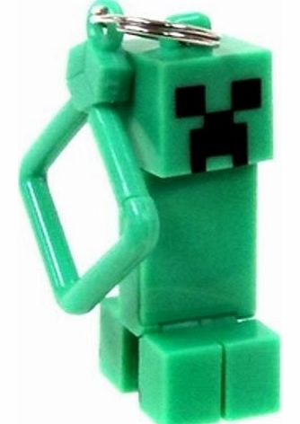 JINX Official Minecraft Exclusive CREEPER Toy Action Figure Hanger