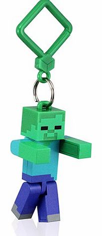 JINX Official Minecraft Exclusive ZOMBIE Toy Action Figure Hanger