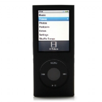 Jivo iPod Nano 4G Silicone Black Case