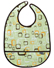 JJ Cole Collections Bib Green Tiles