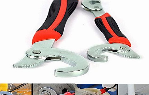 JJOnlineStore - 2Pcs Multi-Function Universal Quick SnapN Grip Adjustable 9mm to 32mm Wrench Spanner DIY Hand Tool