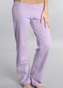 Cotton Picot cropped pant