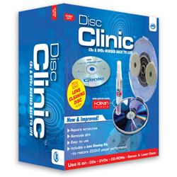 Disc Clinic with New Lens Cleaner V0472