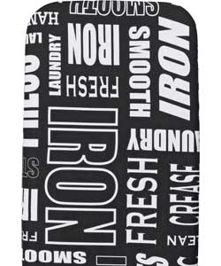 Ironing Board Cover - Black and White