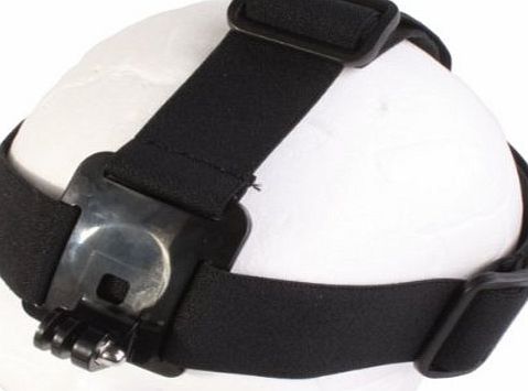 JMT OEM Simple Helmet Head Strap Belt Mount Camera Fixed Headband Adjustable Anti-Skid for Gopro Hero 3 2 HD