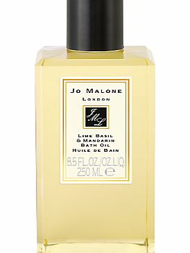 Lime Basil  Mandarin Bath Oil, 250ml
