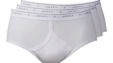 Jockey Classic Y-Front Briefs, Pack of 3