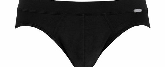 Jockey Microfiber Brief Underwear, Black, size 2XL