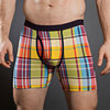 Jockey Ocean Drive Check Boxer Trunk With Fly