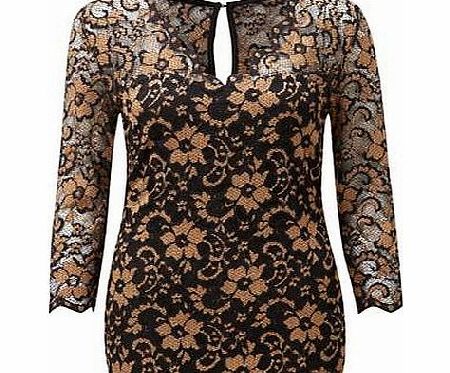 Joe Browns Scallop Lace Party Top