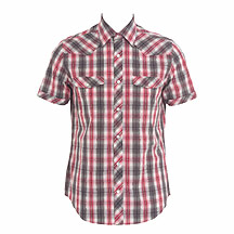 Red/grey check shirt