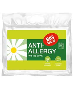 Budget 7.5 Tog Anti-Bacterial Duvet - Double