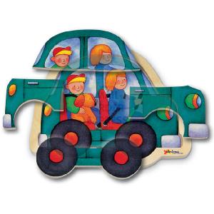 John Crane Ltd Chelona Car Mini Jigsaw Puzzle