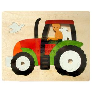 George Luck Modern Tractor Puzzle