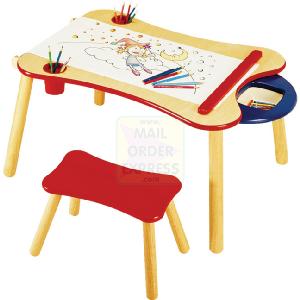 Pin Furniture Activity Table and Stool