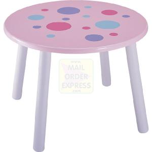 Pin Furniture Pink Round Table
