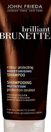John Frieda Brilliant Brunette Colour Protecting Revealing Moisturising Shampoo for all Brunettes 250ml