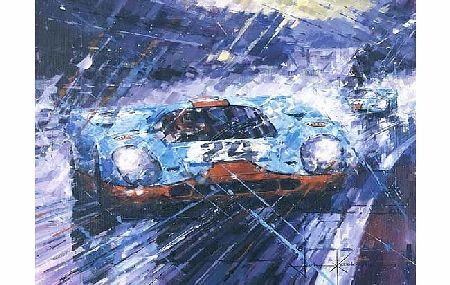 A Touch Of Opposite - Siffert/Redman - 1970 Spa 1000kms - High Quality Canvas Print - Gicl&eac