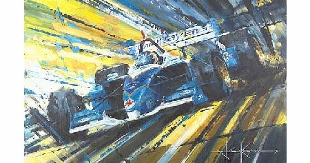 John Ketchell Almost There - Paul Tracy - 2003 Cart Championship - Paper Print - Gicl&eacute;e Paper - Measu