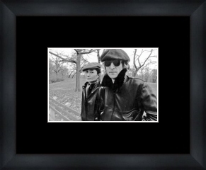 and Yoko Ono 1980 - Custom Framed Print Framed Music Prints and Poster