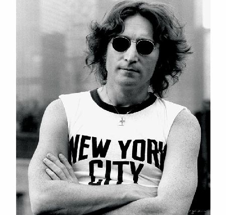 John Lennon NYC Mini Poster