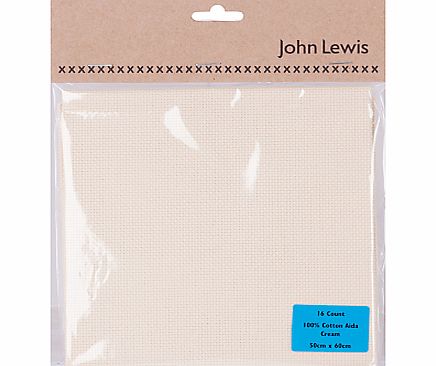 John Lewis 16 Count Aida, Large