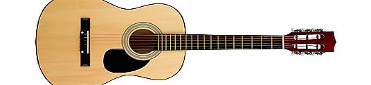 John Lewis 36`` Wooden Acoustic Guitar
