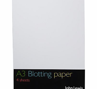 John Lewis A3 Blotting Paper