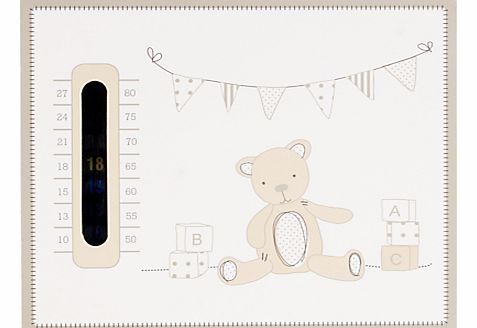 John Lewis Baby ABC Bear Nursery Thermometer