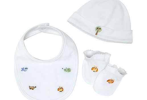 John Lewis Baby Embroidered Animal Accessories
