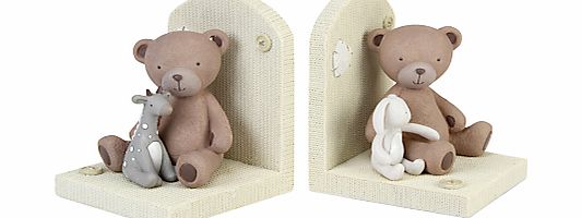 John Lewis Baby Teddy and Rabbit Bookends