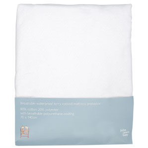 john lewis Baby Terry Cotbed Mattress Protector