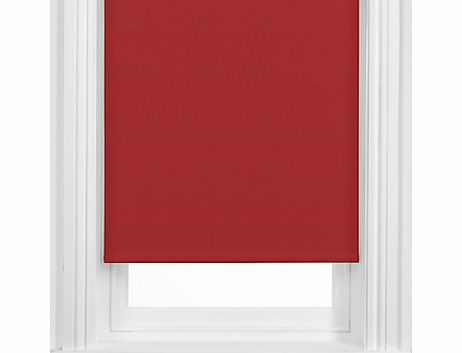 John Lewis Blackout Roller Blind, Claret
