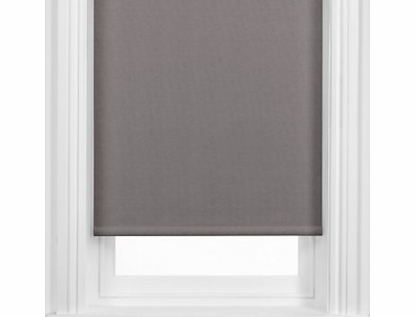 John Lewis Blackout Roller Blind, Slate